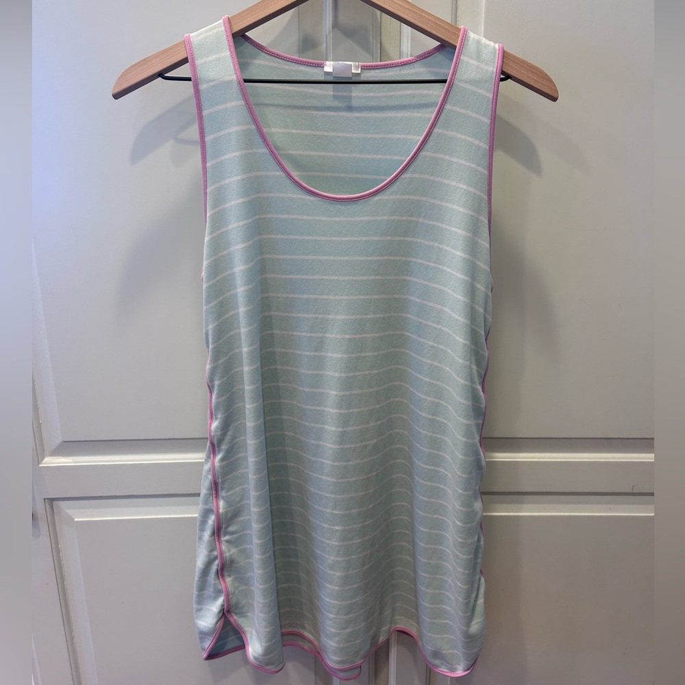LAKE Pajamas Pima Tank Nightgown - S